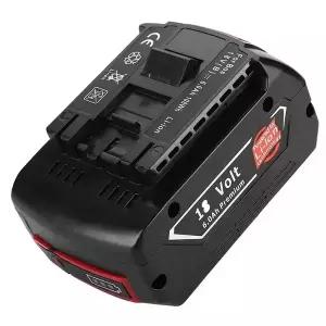 마끼다배터리 호환 Bosch 전기 드릴용 18V 배터리 6.0Ah 충전식 리튬 이온 BAT609 BAT609G BAT618 BAT618G