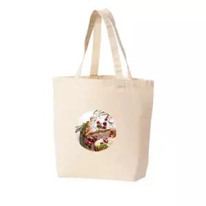 에코백 토트백 베이커리 명장 BREAD BRUNCH 빵은 커피랑 그림 다양한 사이즈