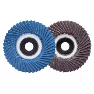 휠페이퍼 그라인더날 디스크 휠 빼빠 해바라기 날개 사포45날 100mm