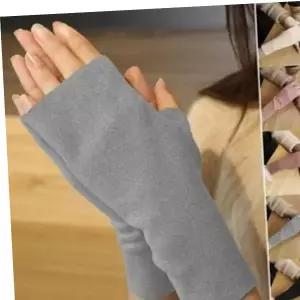 얇은 기모 무지 꽈배기토시 슬림 암워머 핸드워머 URK-270 얇은워머