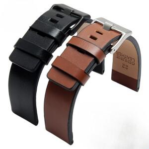 피부 친화적  암소 가죽 시계 밴드 디젤 Dz4346 Dz4357 방수 액세서리 22mm 30mm