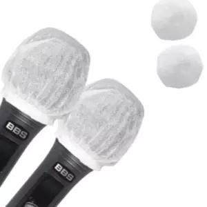 오염방지덮개 밴드커버 일회용 부직포 마이크 커버 2p 1set 화이트 마이크커버