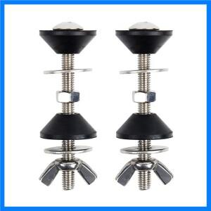 변기 수조-변기 팬 고정 피팅 씰링 키트 밀폐 연결 볼트 WC 스테인레스 스틸 변기 탱크-보울 볼트 키트