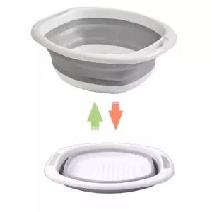 다용도 접이식 세수새아 고무대야 대형 세숫대아 세수대야 폴딩세숫대아