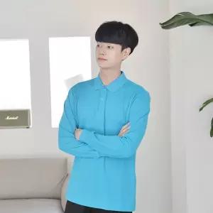 (11컬러) 시보리 긴팔 베이직 반티 교복몰 카라티