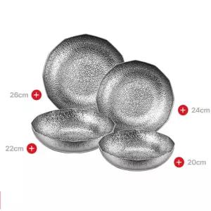 바겐슈타이거 인덕션 통3중 전골냄비 스텐304 전골팬 샤브냄비 스키야키팬 12각