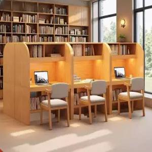 1인 책상 독서실 칸막이 테이블 사무용 데스크 스터디 개인 워크스테이션