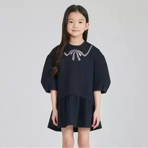 [국내백화점] 닥스키즈 여아 하객룩 정장 원피스 초등학생 졸업식 격식 패션