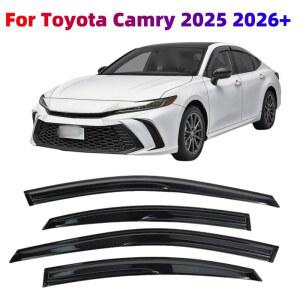 Toyota Camry 2025 2026 윈도우 바이저 레인 선 가드 벤트 윈드 디플렉터 Weathershield 몰딩 트림 자동차 액세서리