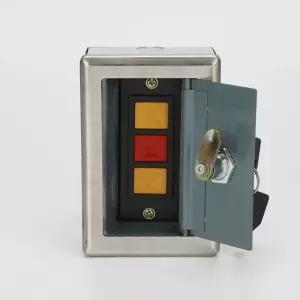 셔터 스위치 버튼 커버 샤타 키 장치 2개 및 케이스 박스 비밀번호