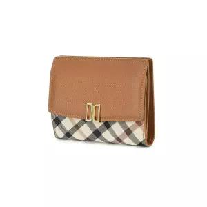 [국내백화점] 닥스 여성 반지갑 DD장식 슬림 블랙 의미있는선물 선물용지갑 카드지갑