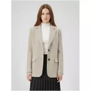 숲 한정 구스 퀼팅 헤링본 재킷 +내피포함 SZBJK39