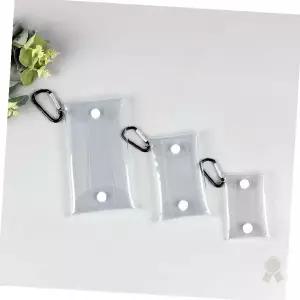 투명 지퍼 파우치 소품 보관 액세서리 수납 귀걸이 반지 목걸이 정리 휴대용 미니