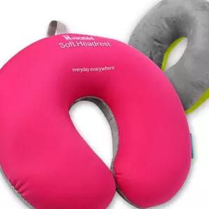 (다올)비즈쿠션 목베개 여행용 벨벳소재 부드러운 헤드레스트