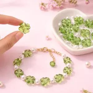 [메이크문구] 5000 모양비즈 98번 네잎클로버