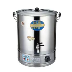 대용량 약탕기 달임 중탕기 기계 대형 보온 제조기 수도꼭지 한약 업소용 추출