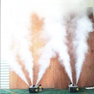 포그머신 LED 무대 공연 LED연무기 드라이아이스 효과 오일2병 클래식모델 랜턴