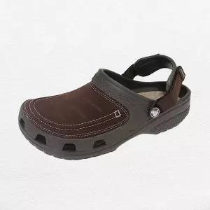 [크록스]유콘 비스타2 라이트라이드 클로그 샌들 다크 브라운 207689-23D