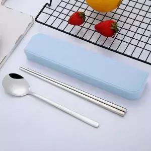 휴대용 스테인리스 도시락용 수저통 케이스