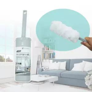 미니 먼지떨이 케이스 휴대용 먼지털이 총채 먼지청소 먼지떨이 먼지제거