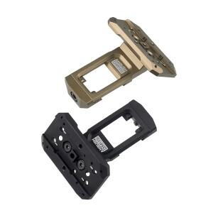 전술 레드 도트 사이트 사이드 마운트 45 오프셋 광학 라이저 베이스 액세서리 (T01 T02 에어소프트 스코프