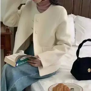 여사친 모직 코트 모직코트 춘추동향풍 쇼트 admr3