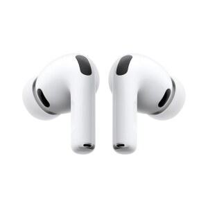 AirPods Pro 3 무선 이어버드, 액티브 노이즈 캔슬링, 라이브 번역, 심박수 감지, 보청기 기능, 블루투스 헤드폰, 공간 오디오, 고충실도 사운드, USB-C 충전, 화이트