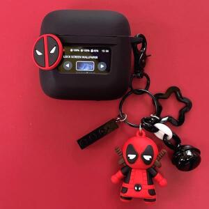 JBL TOUR PRO 2 / 3 BEAST KINGDOM 마블 데드풀 이어폰 케이스 실리콘 무선 이어버드 보호 커버 (키체인 포