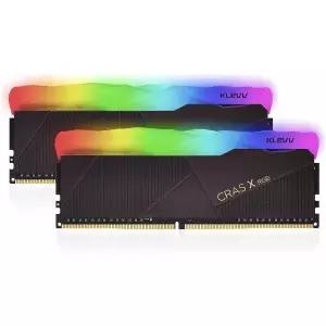 KLEVV CRAS RGB 32GB2 x 16GB DDR4 게이밍 UDIMM PC4-28800 3600MHz CL18 SK Hynix 칩 288핀 데스크 램 메
