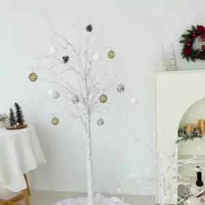 크리스마스조명 LED 자작나무 크리스마스 전구 장식 트리 - 210cm