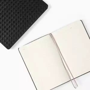 [문구] 클래식 유선 노트 B6 블랙 업무수첩