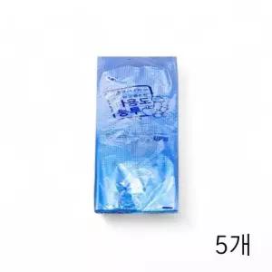 대용량 에코프랜드 다용도봉투 파란색 X 비닐 50L 100매 5개