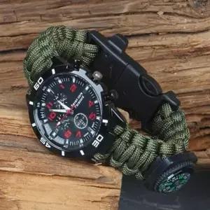 서바이벌시계 시계 캠핑시계 손목 등산 나침반 트레킹 서바이벌장비