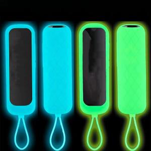 1조각 실리콘 세계 먼지 보호 보관 가방 휴대용 공기 상태 제어 케이스 TV 원격 커버