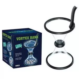 [문구] 풍선대통령 보텍스 회오리 저금통 신기한 동전 지폐 저축 금고 보관함 돼지저금통