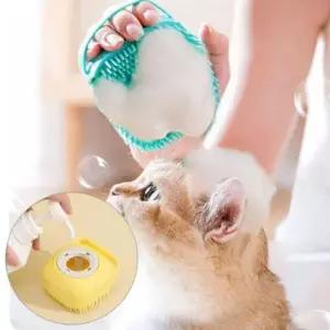 [반려] 샴푸 강아지 거품 브러쉬 1P 셀프 목욕 마사지 두피