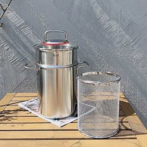 국수냄비 파스타냄비 꼬치어묵 면냄비 오뎅 A 76501 식당 곰솥 깊은 채망