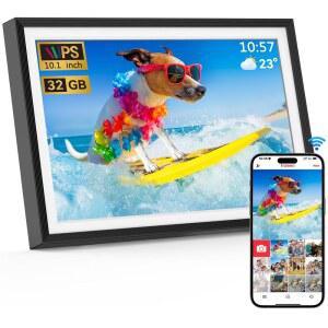 프레 디지털 스마트 앨범 10 포토 32GB 프레임 1인치 영상 전자 사진 액자