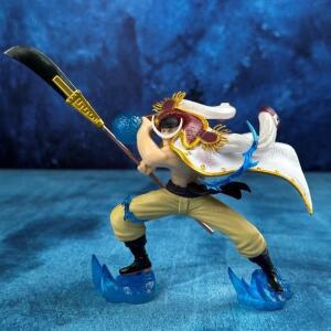 반다이 원피스 11cm LX 흰 수염 전투 포즈 스태츄 장면 모델 애니메이션 캐릭터 박스 세트