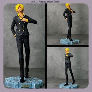35cm 원피스 상디 웨스턴 슈트 Ver. 스탠딩 애니메이션 피규어 모델 팬 Collectible Ornament Doll Toys