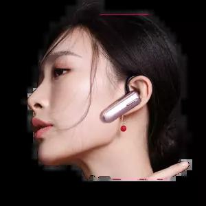 무선 블루투스 무전기 USB충전 이어후크형 소형 경량 미용실용 1000m