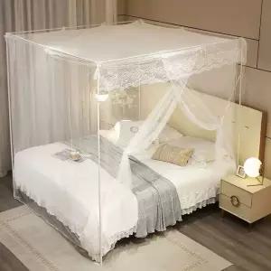 철제 북유럽 싱글 호텔 공주 더블 YD675 퀸 침대 슈퍼 홈스테 깔판 프레임 아