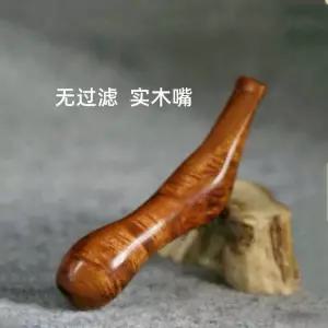 원목 담배 파이프 없는 전통 필터 세척형 흡연용 목재