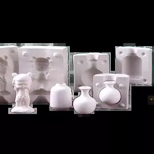 석고몰드 작은화병 도예도구 소형 모델링 DIY 주입형 세트 핸드메이드