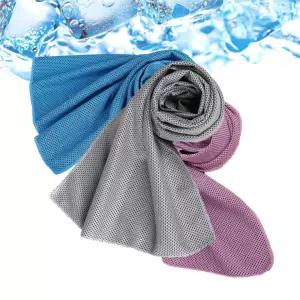 프라픽  아이스 냉감 습식 헬스장 등산 운동용 쿨타올 빅사이즈 30x90cm