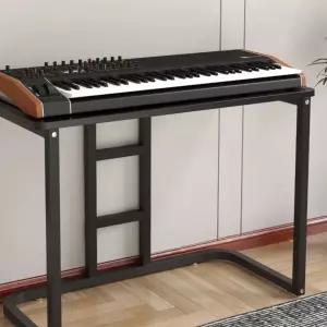 전자 화이트 데스크탑 받침대 거치대 피아노 버스킹