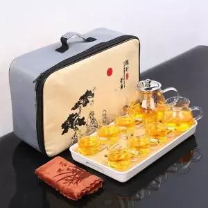 내열 유리 다기 찻잔 숙우 티웨어