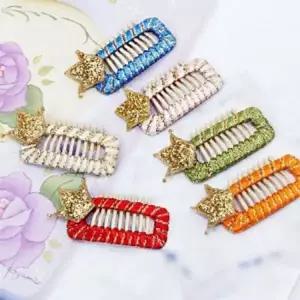 [셀러에이드]강아지 헤어핀 애견 머리장식 반려동물 빗핀 악세서리