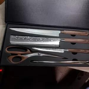 미사용 에센 데일리 룸 다마스커스 주방용품 5종 세트/주의 사항