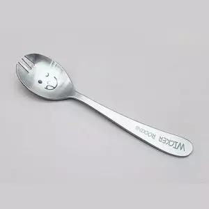 스테인리스 도시락용 포크 숟가락 스푼 간편 캠핑 식사도구